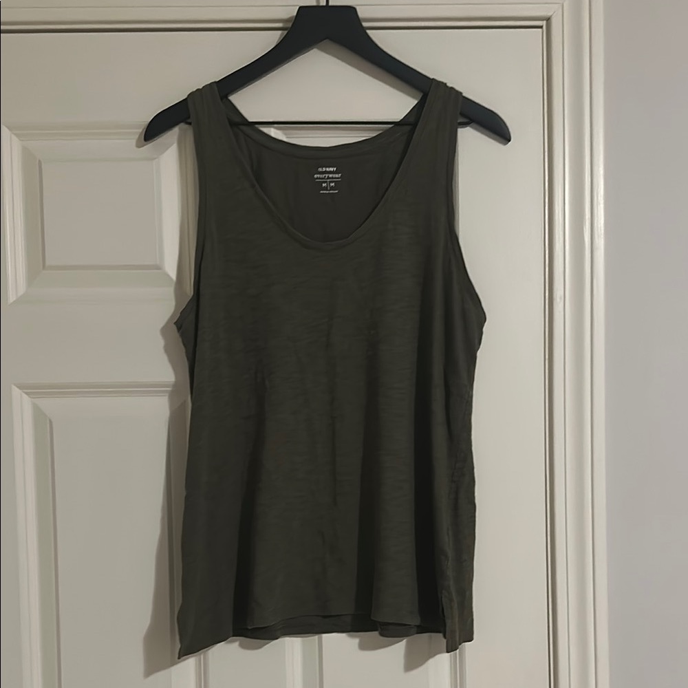 Old Navy Olive Green Tank Top